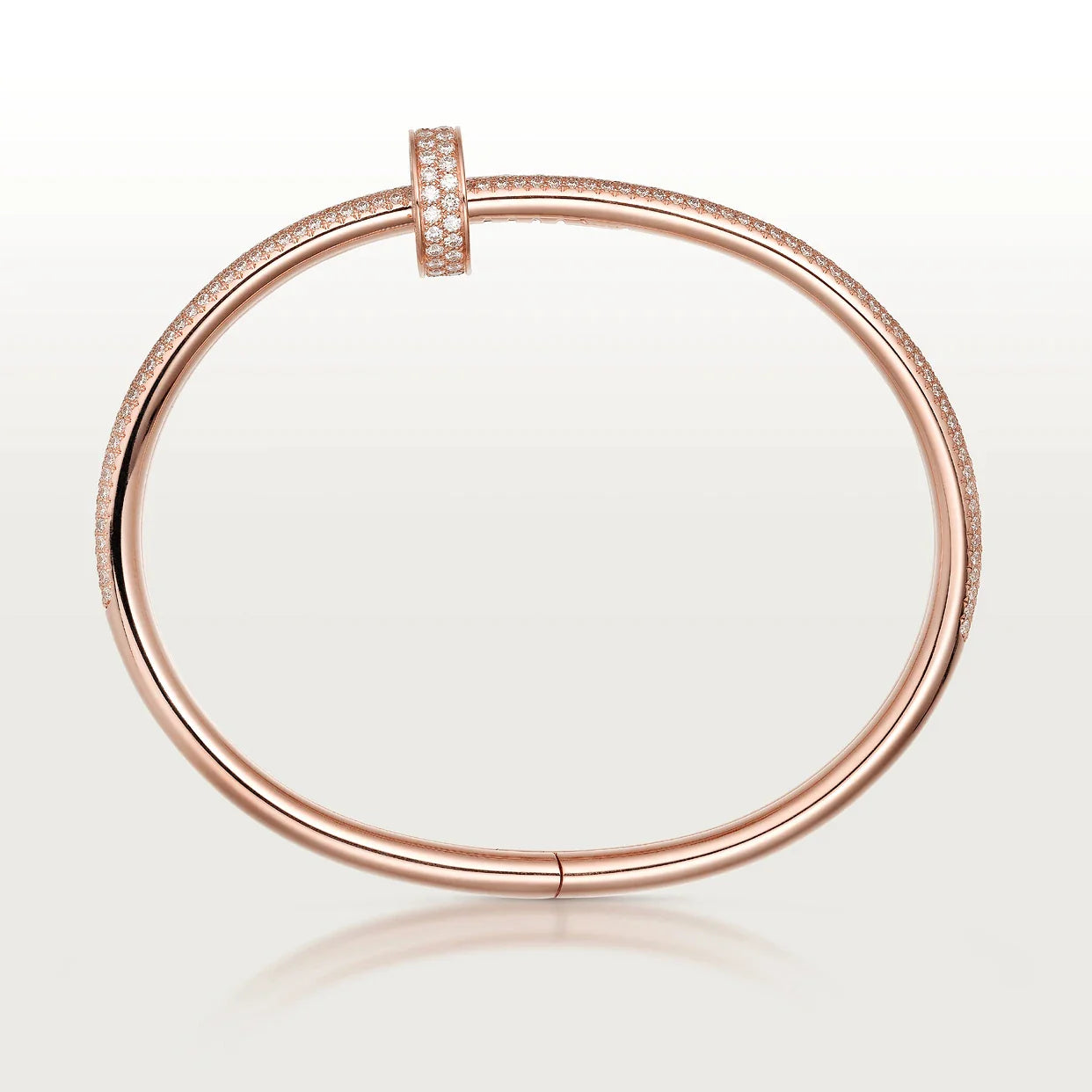 JUSTE BRACELET 3.5MM DOUBLE ROWS FULL DIAMONDS