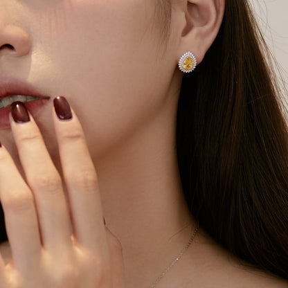 Delicate Gorgeous Pear Cut Daily Earrings
