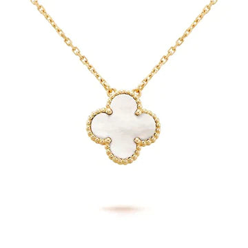 CLOVER PENDANT MINI MOP NECKLACE