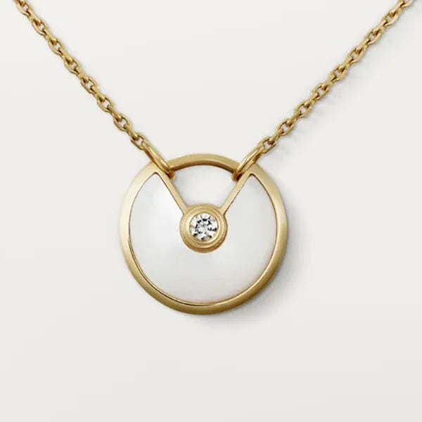 AMULETTE WHITE MOP NECKLACE