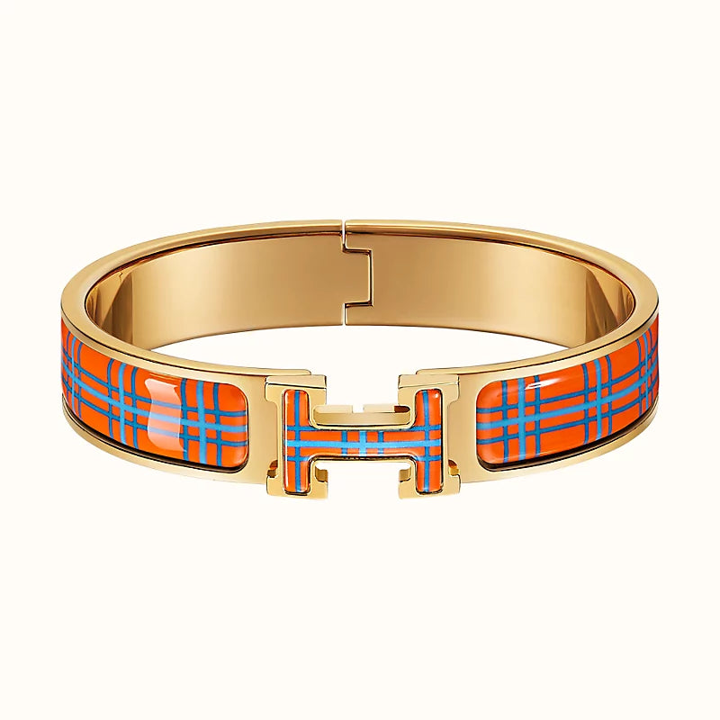 H TARTAN BRACELET 12MM