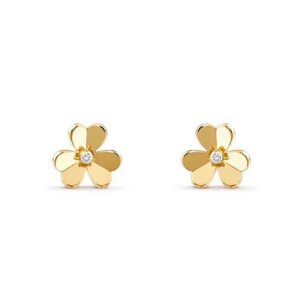 FRIVOLE GOLD FLOWER EARRINGS