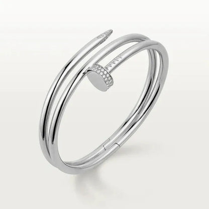 JUSTE BRACELET 3.5MM DOUBLE ROWS DIAMONDS