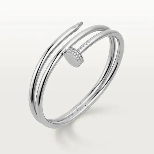 JUSTE BRACELET 3.5MM DOUBLE ROWS DIAMONDS