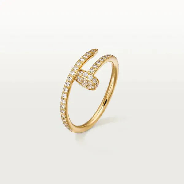 JUSTE RING 1.8MM GOLD DIAMONDS