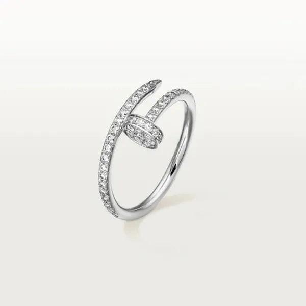 JUSTE RING 1.8MM SILVER DIAMONDS