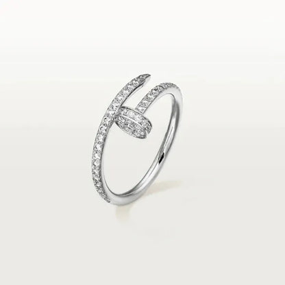 JUSTE RING 1.8MM SILVER DIAMONDS