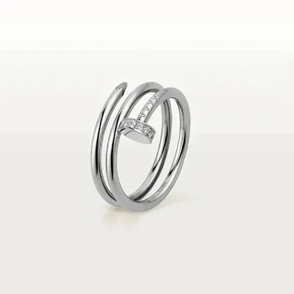 JUSTE RING 1.8MM SILVER DOUBLE ROW