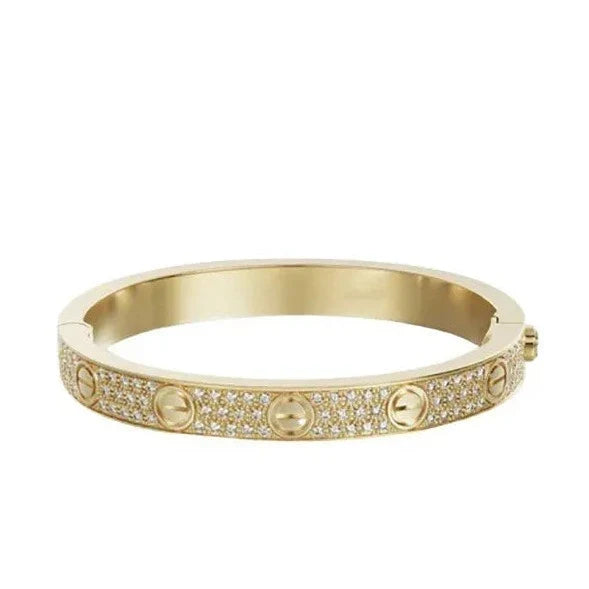 LOVE BRACELET 6.1MM DIAMOND-PAVED