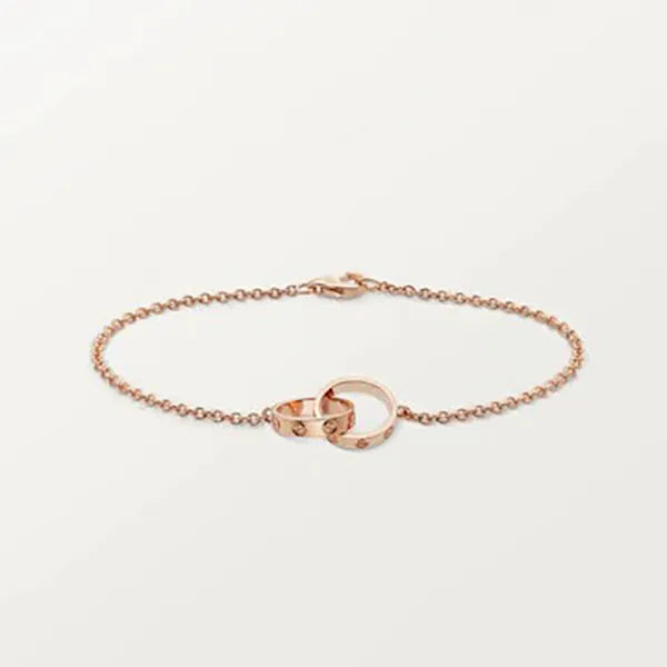 LOVE BRACELET DOUBLE RING