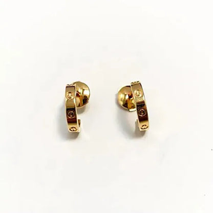 LOVE EARRINGS 2.65MM GOLD