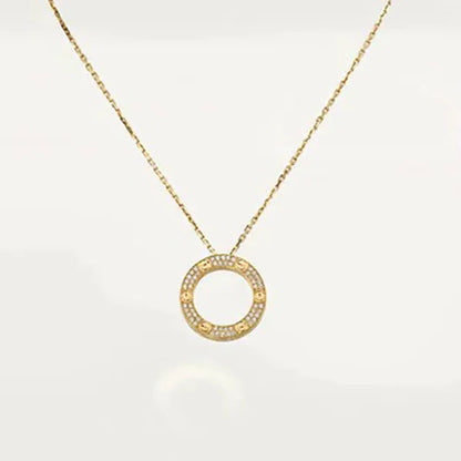 LOVE NECKLACE ADJUSTABLE ROSE GOLD