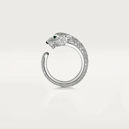 PANTHERE 5.5MM ALL DIAMOND RING