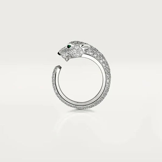 PANTHERE 5.5MM ALL DIAMOND RING