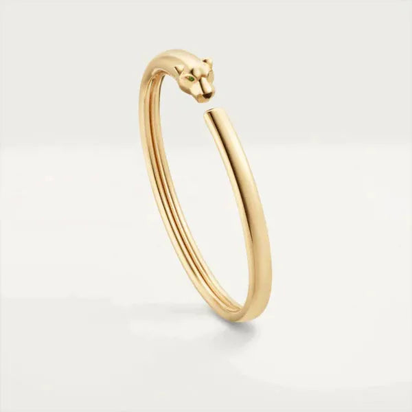 PANTHERE GOLD OPEN BRACELET