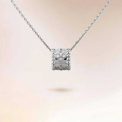 PERLEE PEDANT PINK GOLD NECKLACE