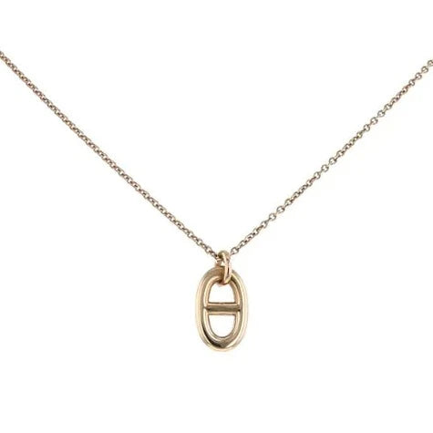 CHAINE SMALL NECKLACE GOLD AND SILVER