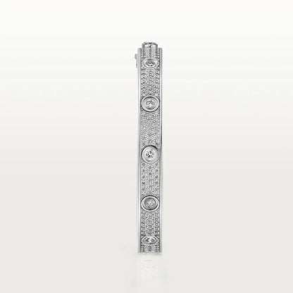 LOVE BRACELET 6.1MM DIAMOND-PAVED 10 BIG DIAMONDS