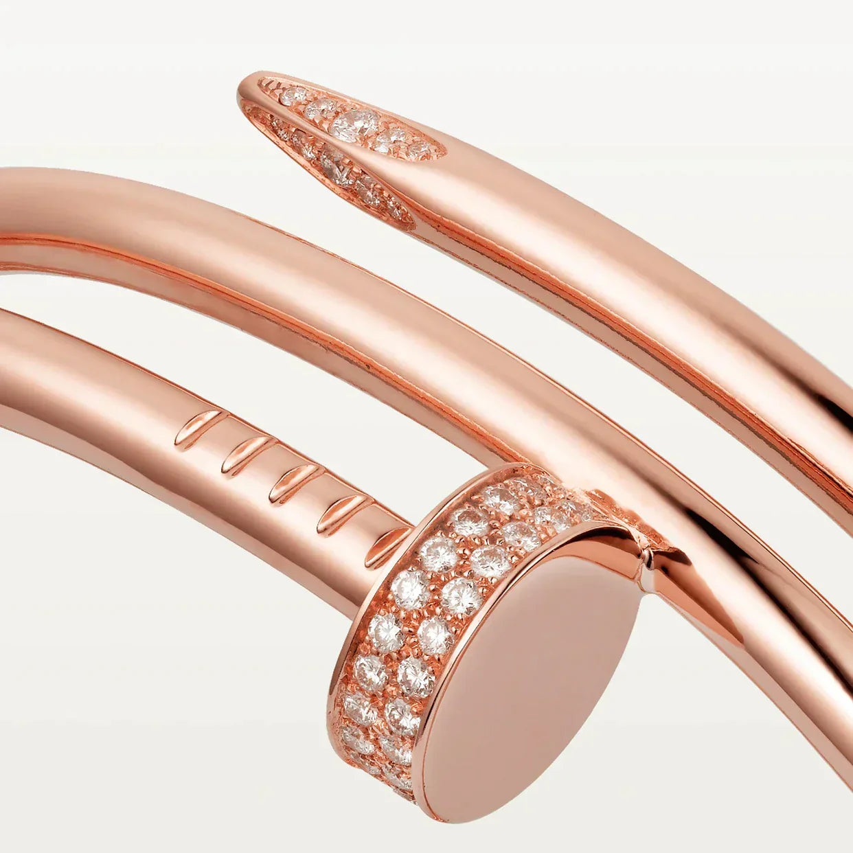 JUSTE BRACELET 3.5MM DOUBLE ROWS DIAMONDS