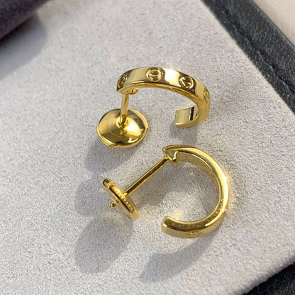 LOVE EARRINGS 2.65MM GOLD