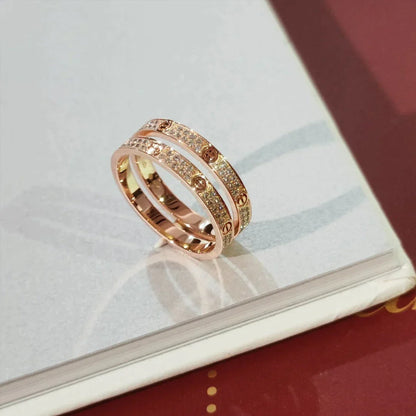 LOVE RING 2.6MM DIAMOND