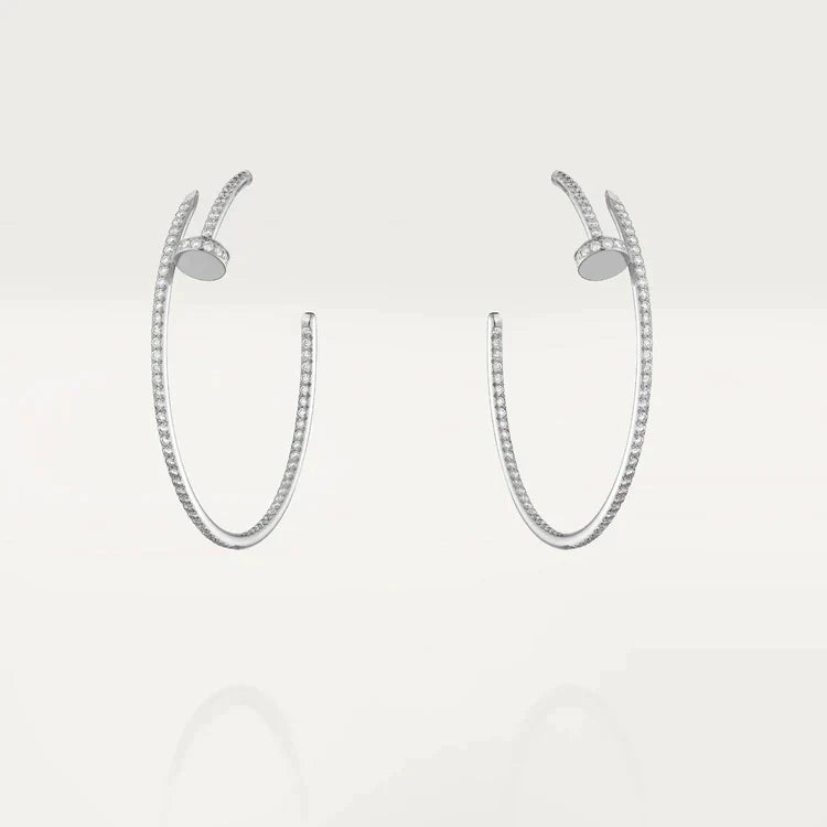 JUSTE EARRINGS DIAMONDS 1.8MM