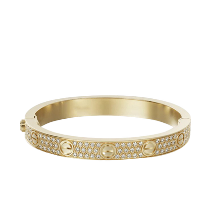 LOVE BRACELET 6.1MM DIAMOND-PAVED