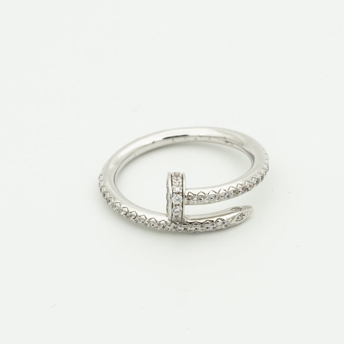 JUSTE RING 1.8MM SILVER DIAMONDS