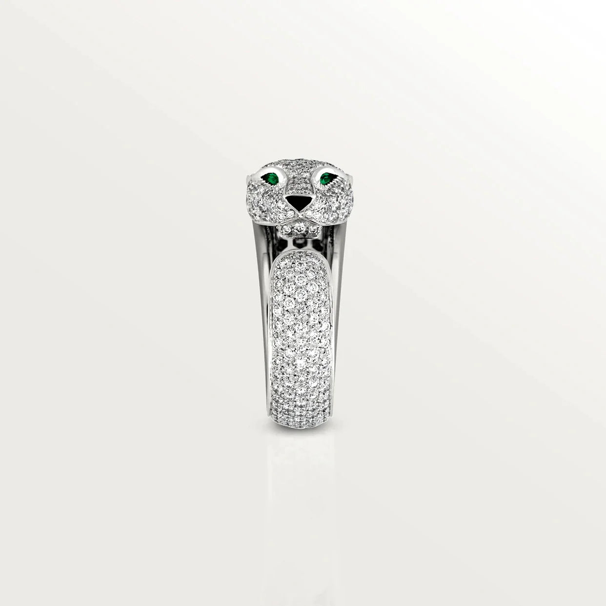PANTHERE 5.5MM ALL DIAMOND RING