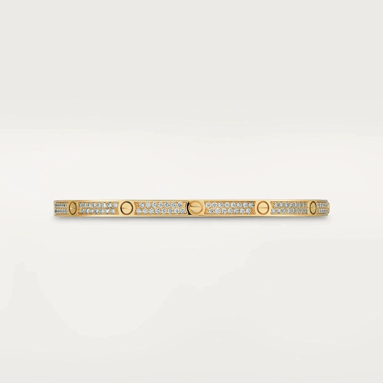 LOVE BRACELET 3.65MM DIAMOND-PAVED