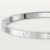 LOVE BRACELET 3.65MM DIAMONDS main image 1