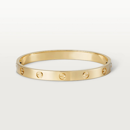 18k gold love bracelet clearance
